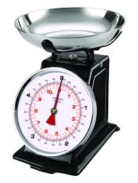 retro kitchen scales 3 colours available