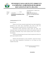 Tanda tangan jangan lupa untuk mencantumkan nama terang dan membubuhkan tanda tangan di akhir surat. Contoh Surat Permohonan Pemindahan Tiang Listrik Kumpulan Surat Penting