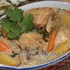 Macam makan di restoran tau! Stew Ayam Kerala