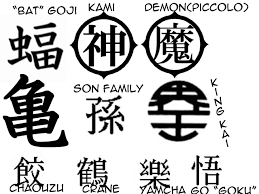 People like chi chi, tien, chiaotzu are chinese. Some Dbz Kanji Brushes By Supersaiyanbatman On Deviantart