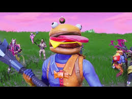 The character model's head features the durr burger logo and he appears to be dressed like a fast food employee. Who Is Behind The Beef Boss Skin Fortnite Durr Burger Skin Netlab