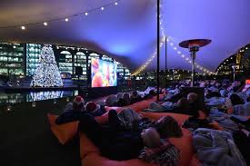 Christmas Floating Film Festival At St Katharine Docks Where To Watch Christmas 2018 Films In London In 2020 Cinemas In London Outdoor Cinema Pop Up Cinema