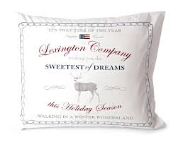 Lexington Kopfkissen Holiday Printed 50 X 60 Cm Weihnachtsmuster Weihnachten Kissenbezug