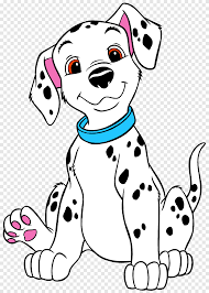 The 101 dalmatians coloring page. Dalmatian Dog Puppy Perdita Coloring Book 101 Dalmatians Puppy White Child Png Pngegg