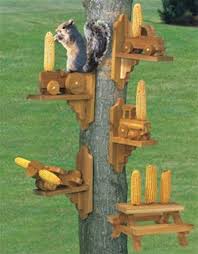 Squirrel Feeder Plan If You Re A Squirrel Lover And This Plan Is For You You Can Build 5 Di With Images Squirrel Feeder Woodworking Projects That Sell Squirrel Feeder Diy