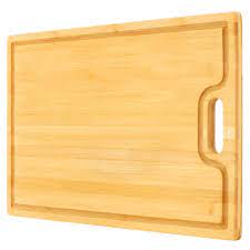 Amazon.com: VaeFae 24 x 16 Inch XXX-Large Bamboo Cutting Board with Cutout  Handle and Juice Groove, Heavy Kitchen Chopping Board for Meat and  Vegetables: Home & Kitchen
