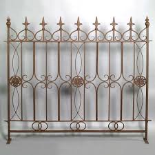 Zaunelement Eisen Zaun Rost 120 Cm Marseille Metallzaun Hohe 116 Cm Maison Esto Ihr Grosser Mobel Online Shop In 2020 Metallzaun Zaun Gartenzaun