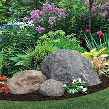 Landscaping Faux Rock Large Tan Outdoor Yard Landscape Artificial Stepping Stone Rock Garden Design Landscaping With Boulders Landscaping With Rocks