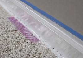 This will help show you how to paint trim. How To Paint Baseboards Next To Carpet The Packing Tape Trick Painting Baseboards Painting Trim Home Improvement