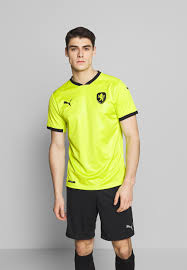 Czech republic 1995/1996 match issue home football shirt jersey puma #15. Puma Czech Republic Facr Away Jersey National Team Wear Limepunch Puma Black Neon Yellow Zalando De