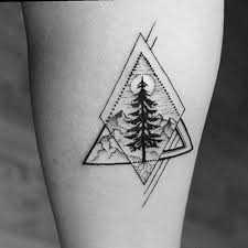 Geometrik Agac Dovmesi Geometric Tree Tattoo 2 Geometrik Dovmeler Dovme Erkek Dovmeleri