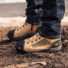 Stay safe by choosing the right safety shoes at screwfix.com. Cat Footwear Convex Honey Z Sided Steel Toe Safety Boots