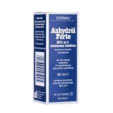 Aluminium chloride is an antiperspirant that stops you sweating. Buy Anhydrol Forte Roll On 60ml Online Excessive Sweating Treatment