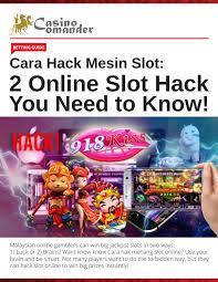 It's no surprise that there have been many attempts to hack online casino software and slot machines (mostly illegal) and many theories and strategies to help maximise your playtime and hopefully your opportunities to win. Slot Hack Malaysia By Slothack Issuu