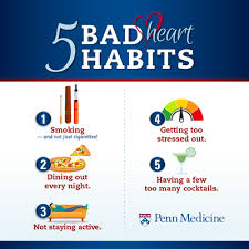 How 5 Bad Habits Affect Your Heart Health Penn Medicine