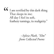 Sylvia Plath Elm From Collected Poems Sylvia Plath Words Poems