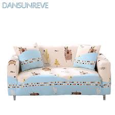 Stretch Slipcover Sofa Cover Corner L Shaped Cover Sofa Single Seater Cover Cartoon Stretch Bear Print Covers Furnitur Sofa Covers Single Sofa Slipcovered Sofa