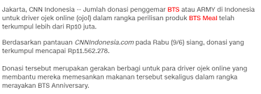 Menu mcd bts meal sudah ada di indonesia dan bisa dipesan secara langsung ataupun secara online di aplikasi jasa antar makanan. Thskdo6dozmkam