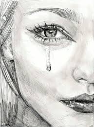 Tear Stained Cool Art Drawings Art Drawings Sketches Pencil Pencil Art Drawings Download a free preview or high quality adobe illustrator ai, eps. pinterest