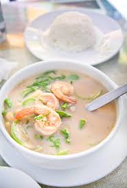 Crevettes Au Lait De Coco Par Academie Du Gout Recette Recette De Crevettes Recettes De Cuisine Soupe Lait De Coco