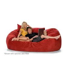 Jaxx Sofa Saxx 7 5 Ft Giant Foam Bean Bag Lounger Microsuede Bean Bag Chair Bean Bag Sofa Bean Bag Lounger