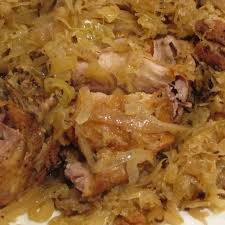 Savory Pork Roast Slow Cooker Pork Chops Saurkraut Recipes Pork Roast And Sauerkraut