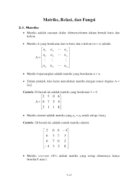 Soal ujian akhir matematika diskrit. Matematika Diskrit Matriks Relasi Dan Fungsi