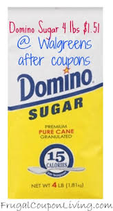 Domino Sugar 4 Lbs Bag For 1 51 After Coupons Print Your Coupons Print Coupons Coupons Extreme Couponing