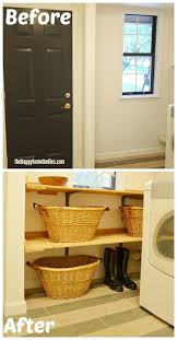 Diy laundry room shelf | no shelf, no problem! 30 Brilliant Ways To Organize And Add Storage To Laundry Rooms Diy Crafts