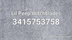 Contains samples of 1 song. Lil Peep Witchblades Roblox Id Roblox Music Codes