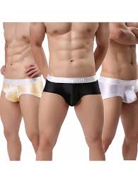 Posted by bulge mag june 10, 2019 august 23, 2019 posted in photo tags: Buy Mens Underwear Sexy Bulge Ball Pouch Ice Slik Short Leg Boxer Briefs Underpants Pack Online Topofstyle