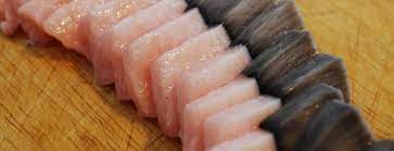 Grasa de ballena congelada