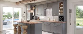 dark grey kitchen cabinets