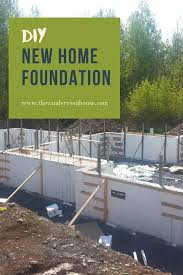 How much wall is exposed over top of the ground depends on the level at which your building will rest. Week 3 Pouring Concrete For A New Home Foundation Build Your Own House Icf Foundation Building A Basement