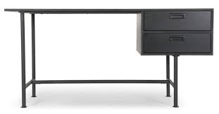 Hey, ich verkaufe hier einen verstellbaren schreibtisch mit. Schreibtisch Schwarzes Holz Schwarzes Metall Nv Gallery Atticus Nv Gallery
