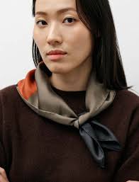 Margaret Howell Checkerboard scarf