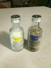 Oooh What An Adorable Reuse Project Always Helps To Have A Few Shots First Too Liquor Bottle Crafts Mini Liquor Bottles Diy Bottle