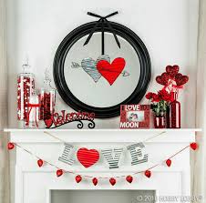 Hobby Lobby Valentine S Day Valentines Mantle Diy Valentines Gifts Valentines Day Decorations