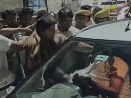 Rajasthan Cong MLA assaults BJP leader during argument over Ambedkar statue  plaque
