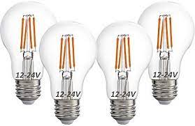 12 volt 24 volt 12v 24v led light bulb rv camper marine light bulb a19 low voltage 4w 470lm edison incandescent bulb led light bulb led lights 12v led lights