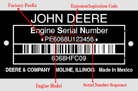 John Deere Engine Serial Number Lookup Diesel Parts Direct
