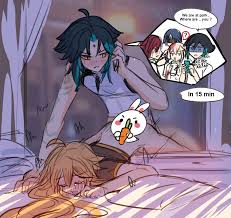 genshin impact, aether (genshin impact), kaedehara kazuha, scaramouche  (genshin impact), shikanoin heizou - R34 Vault