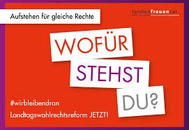 Wir wünschen ihnen einen schönen weltfrauentag! Kampagnenmaterial Des Lfr Fur Den Internationalen Frauentag Landesfrauenrat