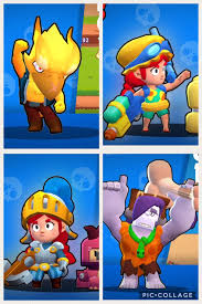 4 New Skins For Jessie Crow And Frank Brawlstars