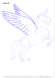 Welcome to the world of unicorns, if you're awe with these mythical creatures that resemble a horse. Learn How To Draw A Unicorn With Wings Unicorns Step By Step Drawing Tutorials