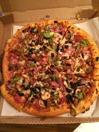 Pan, thin crust, stuffed crust. Pizza Hut Super Supreme Toppings Supreme And Everybody