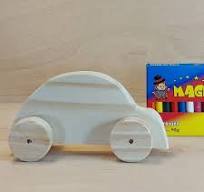 CRAFT.MIMO | Carrinho em madeira pinus para personalizar ...