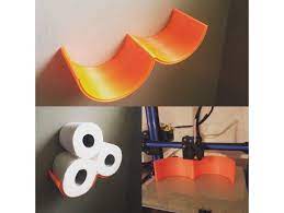 Toilet Roll Storage Cloud By Ranibizumab Thingiverse Toilet Roll 3d Printing Toilet