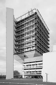 headquarters of olivetti deutschland frankfurt am main germany 1968 1972 egon eiermann architektur architekt fassade