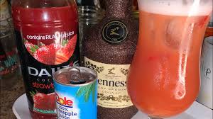 The rum quantity was great. Strawberry Pineapple Hennessy Youtube Hennessy Drinks Strawberry Drinks Mixed Drinks Alcohol